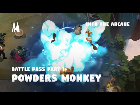 POWDERS MONKEY BOOM - BATTLE PASS INTO THE ARCANE: PART 1+  | TFT SET 13