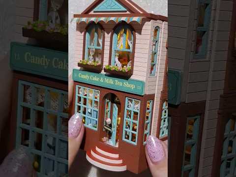 DIY miniature dollhouse kit "Manxing dessert shop" #Shorts #diydollhouse #miniaturedollhouse