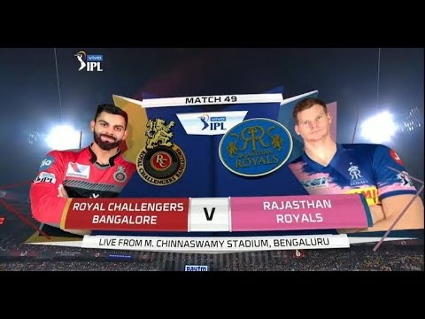 Ipl today match -33 || RR vs RCB 2020