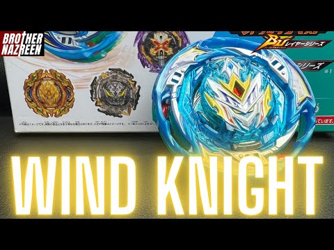 MOONKNIGHT! B-202 01 Wind Knight | Beyblade Burst Ultimate Unboxing & Review