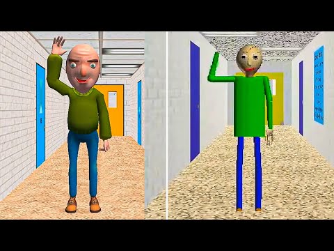 Funny moments in Baldi VS Boss Baldi Huggy Wuggy VS Granny || Experiments with Baldi