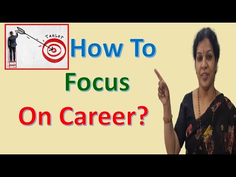 How to focus on Career? - A Career Guidance Talks