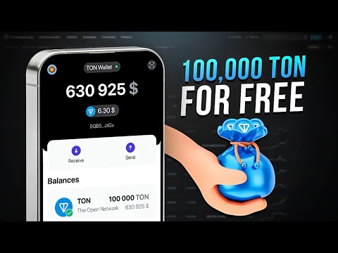 Get 100,000 TON for Free – Unbelievably Fast and Easy Toncoin Hack!