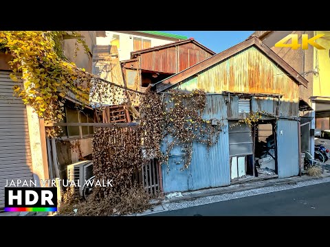 Tokyo suburbs: Walking around Yahiro, Japan • 4K HDR