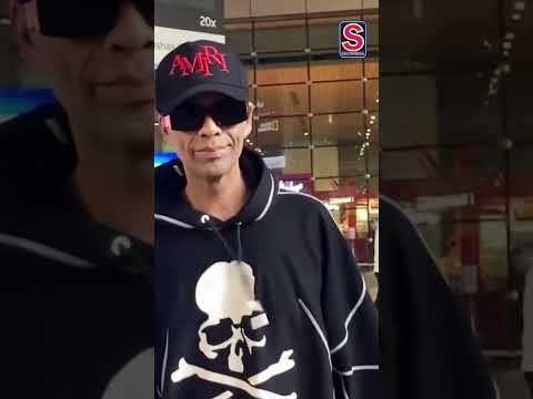 Karan Johar Spotted At Airport In Dope All- Black Outfit