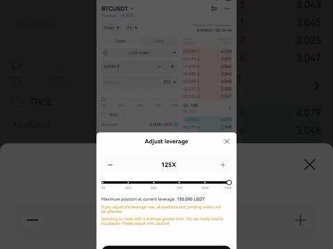 Trading Crypto Futures in Canada 🇨🇦 - 125X leverage!