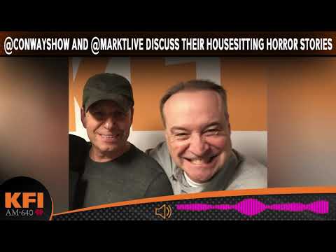 @ConwayShow and @MarkTLive Discuss their housesitting horror stories