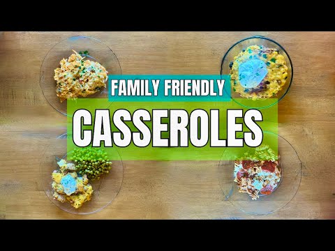 4 Delicious Casseroles for the Family | Easy Weeknight Dinner Recipes | What's for Dinner | MEL COOP