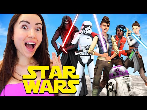 A NEW WORLD! Star Wars in The Sims 4!