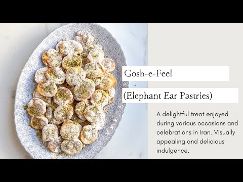 Gosh-e-Feel (Elephant Ear Pastries) | Cooking with Zahra