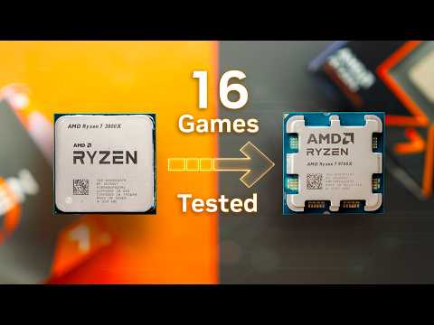 From Ryzen 7 3800X to 9700X - 16 Games Tested