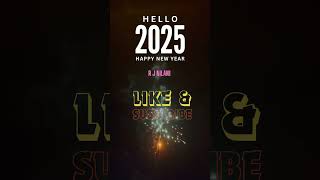 Happy New Year 2025 Saho..!  Wish you all success in your life 🙏 #happynewyear #2025 #2025song