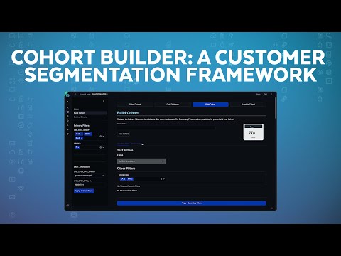 Streamlit App for Customer Segmentation and Cohort Building