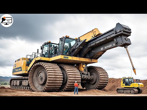 55 Industrial Mighty Giants Working: Massive Heavy Machines in Action