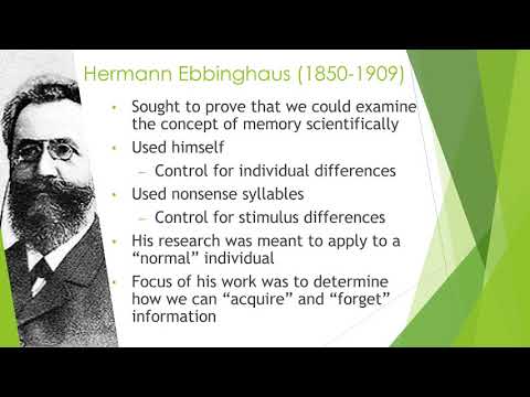 Lecture 13 - Memory Recording