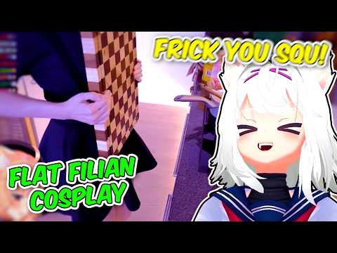 Filian gets COOKED by Squchan every second of their collab