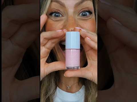 FAV Bubble Gum PINK Nail polish! #over50style #makeupover50