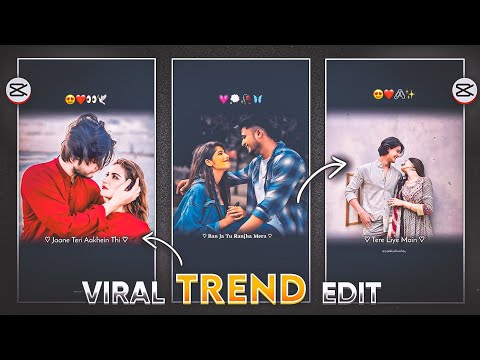 New Trending Instagram Reels Lyrics Video Editing in Capcut | Trending Capcut Reels Editing