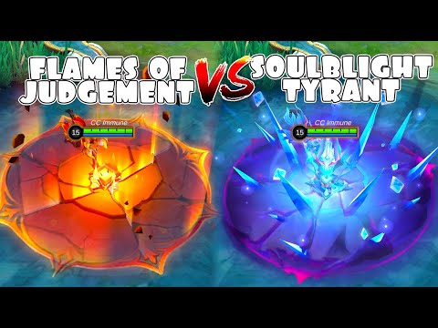 Terizla Soulblight Tyrant VS Flames of Judgement Skin Comparison