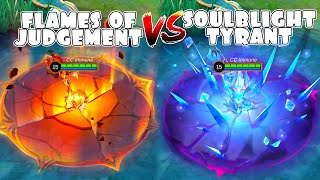 Terizla Soulblight Tyrant VS Flames of Judgement Skin Comparison