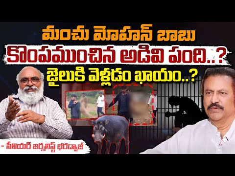 Mohan Babu In Another Controversy : మంచు మోహన్ బాబు కొంపముంచిన అడివి పంది..? || Bharadwaja Talks