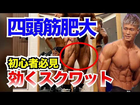 【四頭筋を肥大させるスクワット】※初心者こそ落とし穴に！？筋トレオタクのノウハウ公開します【切り抜き レモンチャンネル】