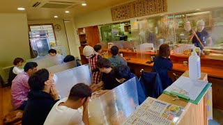 Freshly Fried Tempura and Handmade Udon! The Busy Udon Restaurant with Regulars