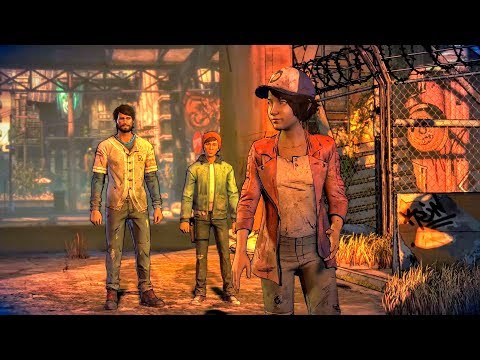 Clementine Says Goodbye to Javier and Gabe: Ending #2 (Walking Dead | Telltale Games)