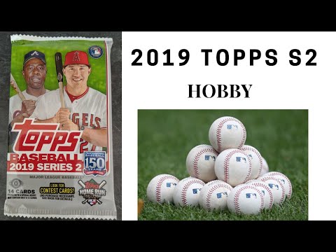 2019 Topps Baseball Series 2 Hobby Box Break