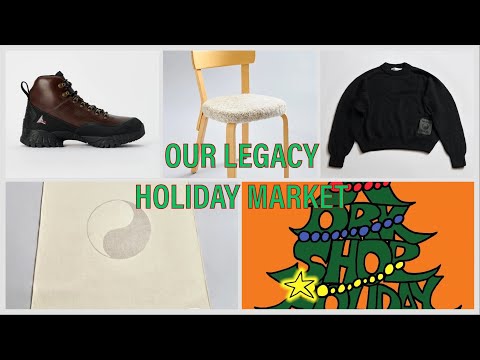 謎のロロピアーナカシミヤニットなど、OUR LEGACYからのクリスマスプレゼントを見る