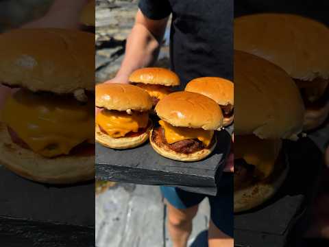 Burgers On The Beach 🍔 #shorts