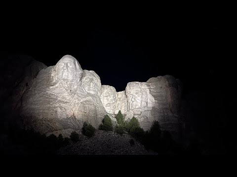 Flag Retreat and Veterans' Appreciation at Mount Rushmore--September 9, 2024