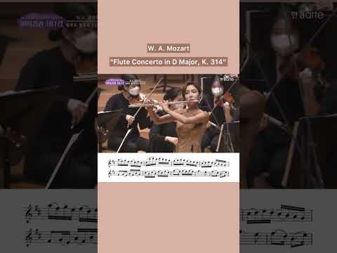 [2 of 2] Mozart Flute Concerto in D Major K.314 #flute #mozart #jasminechoi