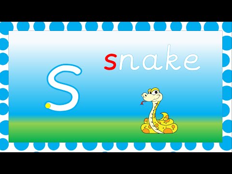 Letter S- Phonics for Reading and Writing