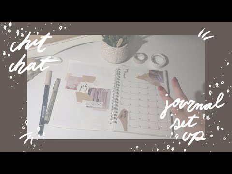 july bujo set up ! chit chat journal with me: isolation feels ☁️