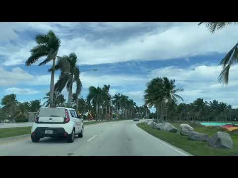 Roads in Miami Florida