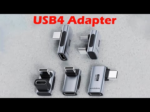 Hagibis USB4 Adapter USB C to C 40Gbps 240W