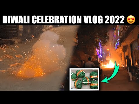 Diwali Celebration Vlog 2022 😍❤️ #diwalivlog #diwalivlog2022