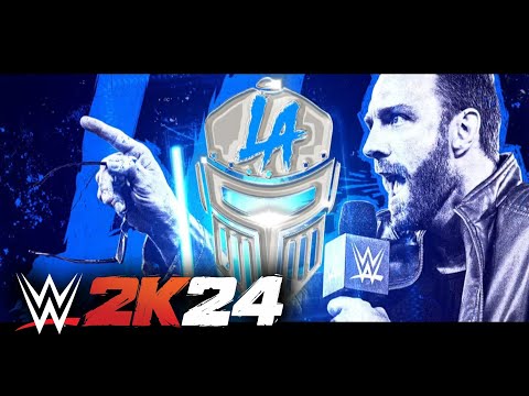 WWE 2K24: LA Knight Official Titantron Graphic Loop 2024 + "Welcome To LA"