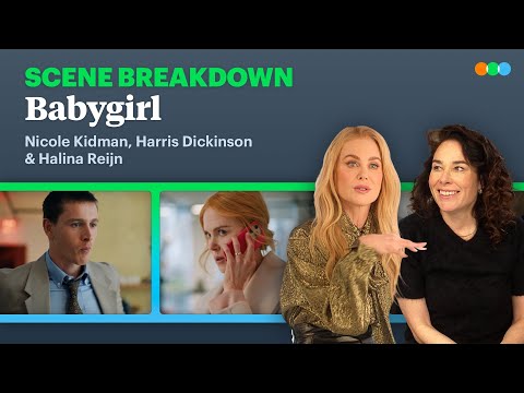 Babygirl: Nicole Kidman, Harris Dickinson, and Halina Reijn break down the cookie scene