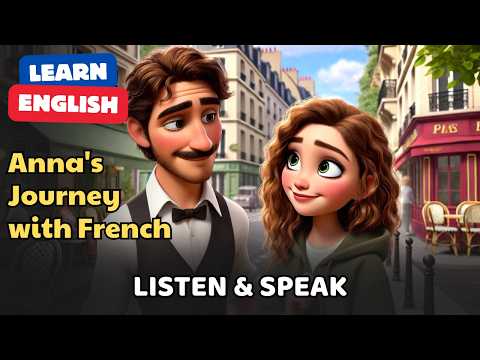 Anna's Journey with French | English Stories | English Listening Skills - Speaking Skills