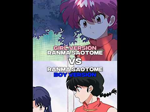 Girl Ranma vs Boy Ranma | Ranma 1/2