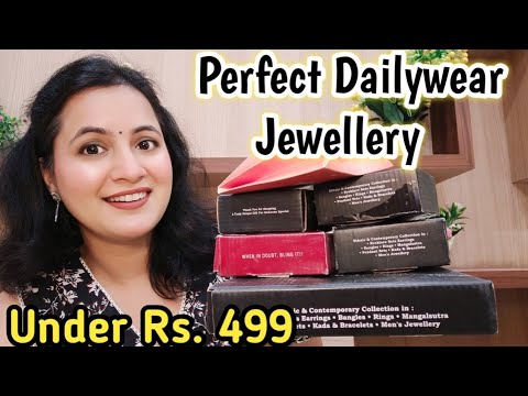 Amazon Daily and Office wear Jewellery Haul / Under 499 Jewellery Haul / Neema's Talk