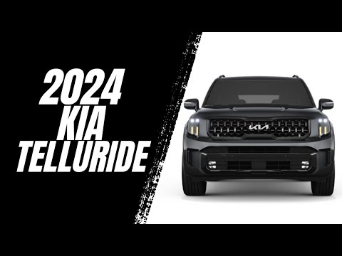 Exploring the Inside Tech of the 2024 Kia Telluride X-Line at Night