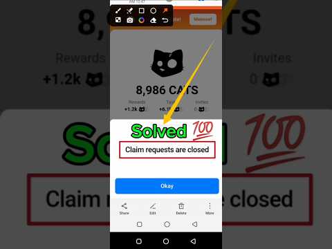 Claim requests are closed 🔐 cats withdrawal #catsairdrop