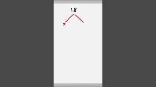 Best steps to do the factor tree easily #shorts #factortree #mathshorts #maths #mathematics #math