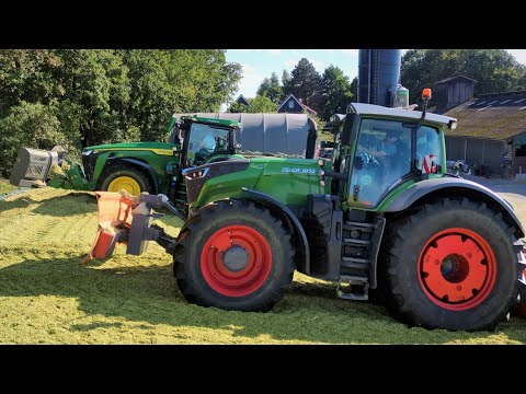 Maishäckseln 2023! Maisernte mit Fendt 1050 / 8R 370 und Krone Big X Häcksler im Emsland