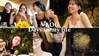 【日常vlog】大好きな友達とたくさん会えた👭💖ランチしたり夜カフェしたり最高