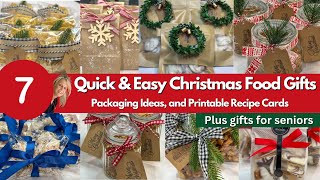 Quick & Easy Christmas Food Gifts That Everyone Will Love / Packaging Ideas