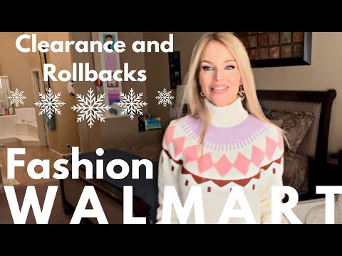 Walmart Try On Haul-Clearance and Rollbacks Winter 2022--Favorite Basics for Layering-Style Over 40